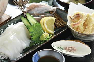 真イカ定食　≪1日限定10食≫